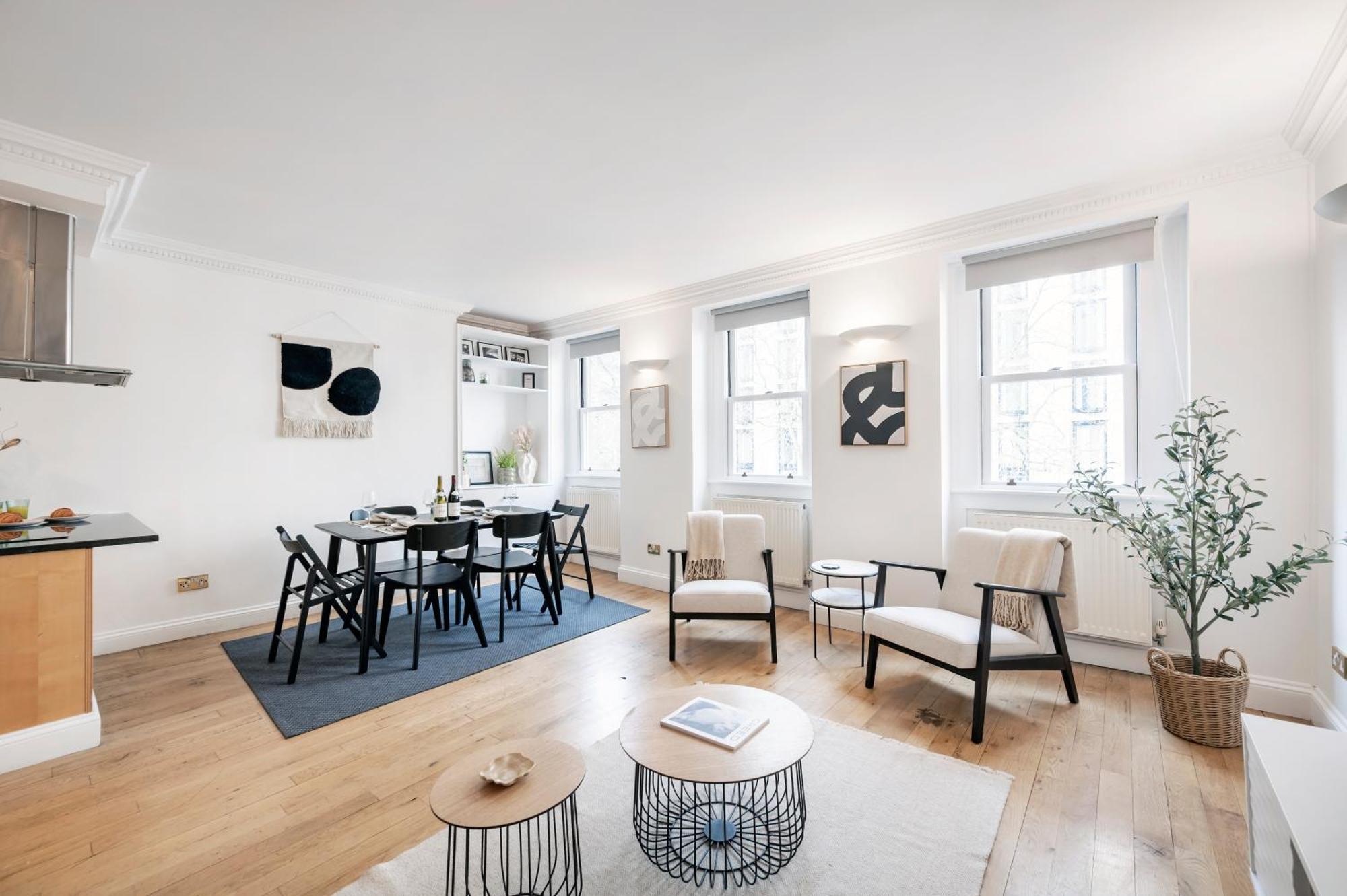 2 Bedr, 3 Beds, 1 Bath Thames, Trafalgar Sq Лондон Экстерьер фото